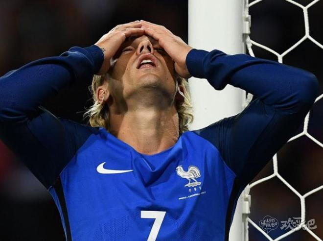 格列兹曼:对没能取胜感到沮丧