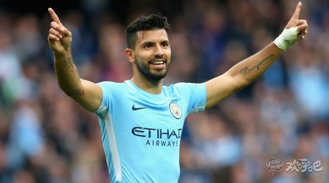 曼城前锋阿奎罗