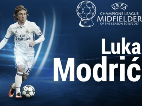 今夜大赢家是皇马,莫德里奇拉莫斯分别获奖