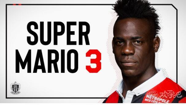 官方:意大利前锋巴洛特利留守尼斯