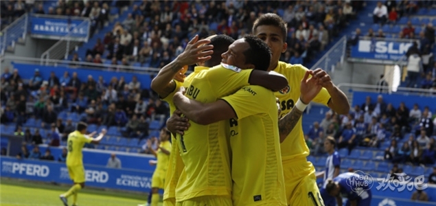 巴坎布梅开二度巴卡破门,比利亚雷亚尔3-0阿拉维斯