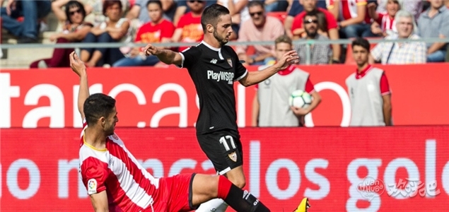 穆里尔进球制胜,塞维利亚客场1-0小胜赫罗纳