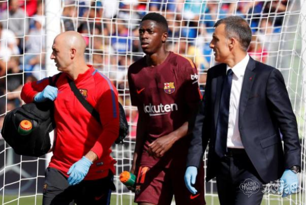 重伤4个月,登贝莱提前告别2017赛季