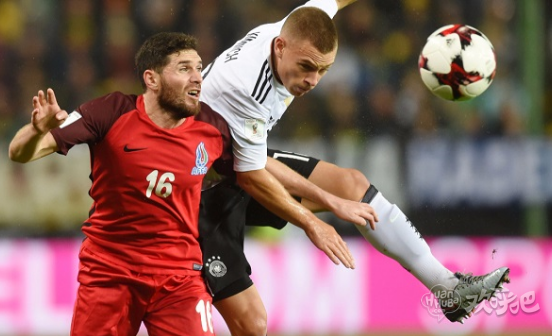 德国世预赛评分：格雷茨卡梅开二度与基米希比列第一