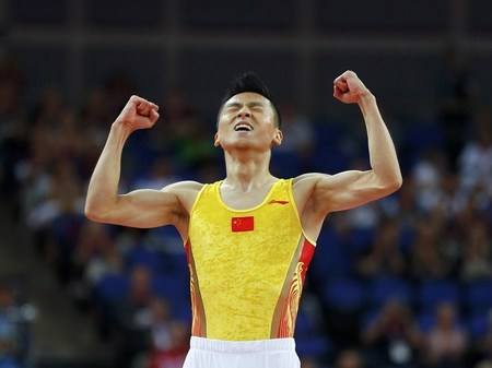 蹦床世锦赛中国队勇夺七金
