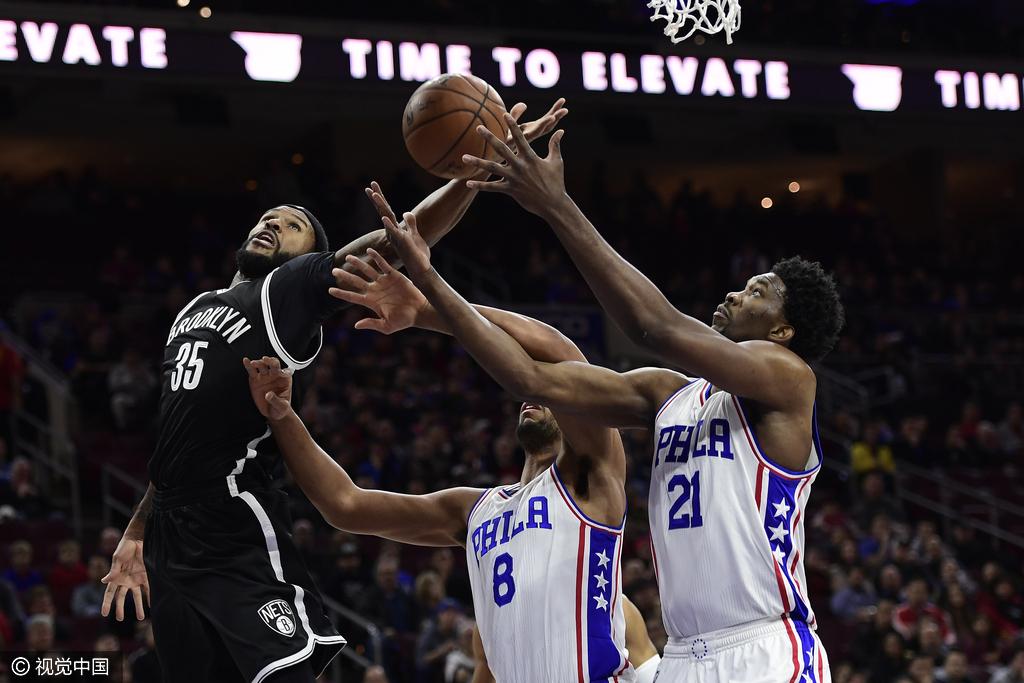 【NBA前瞻】布鲁克林篮网vs费城76人