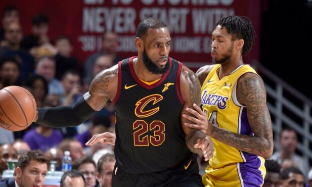 【NBA前瞻】克里夫兰骑士vs洛杉矶湖人