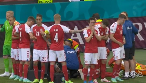 丹麦vs芬兰比赛中断