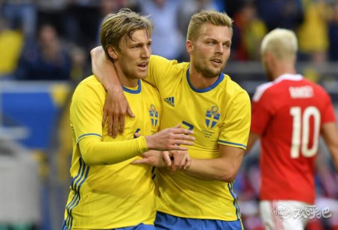 瑞典世预赛最新大名单：拉尔森伤愈回归