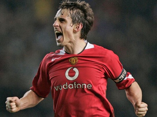 英超历史故事英超名人堂巡礼加里内维尔四