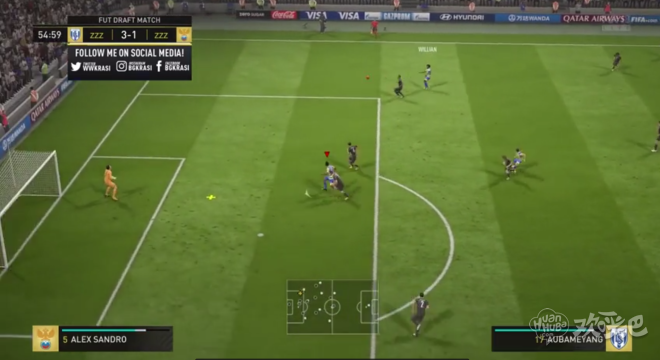 FIFA18更新后45度传中技巧教学