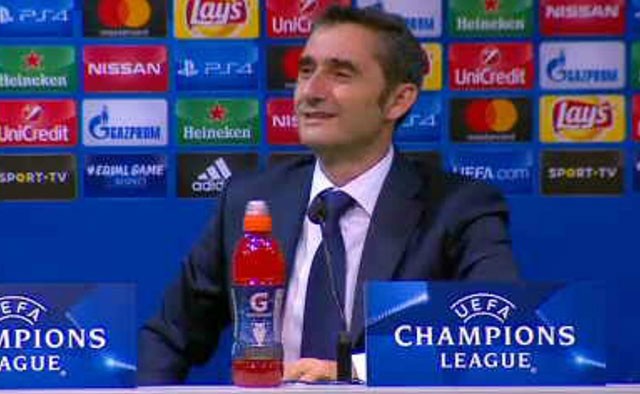 巴萨主帅巴尔韦德谈葡萄牙体育：他们完全有机会从本组中晋级