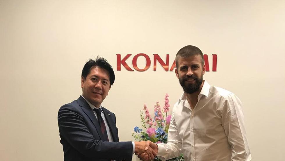 巴萨后卫皮克与实况足球公司合作打造电竞联赛