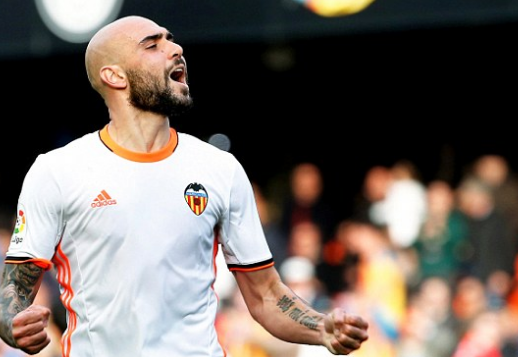 巴伦西亚计划续约意大利前锋扎扎,违约金高达1亿