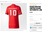 花式宣！赞助商开售伊布曼联10号球衣