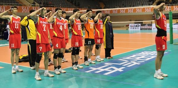 八一男排3-2战胜浙江男排