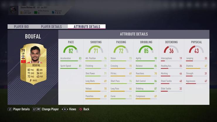 FIFA18英超性价比最高阵容——布法尔
