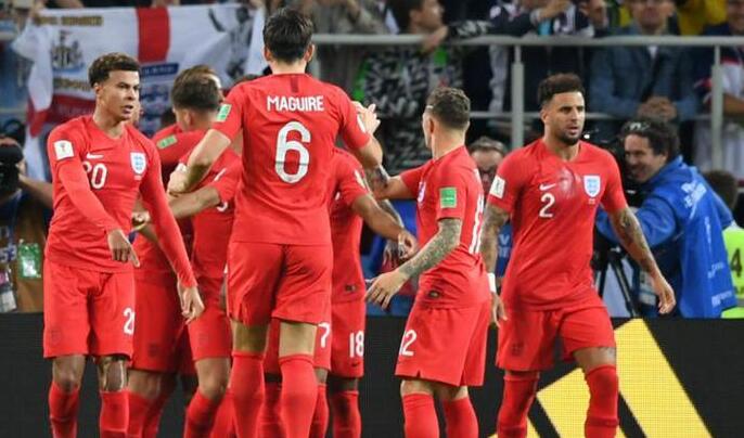 英格兰1-1（4-3）哥伦比亚最后晋级八强 凯恩再进点球