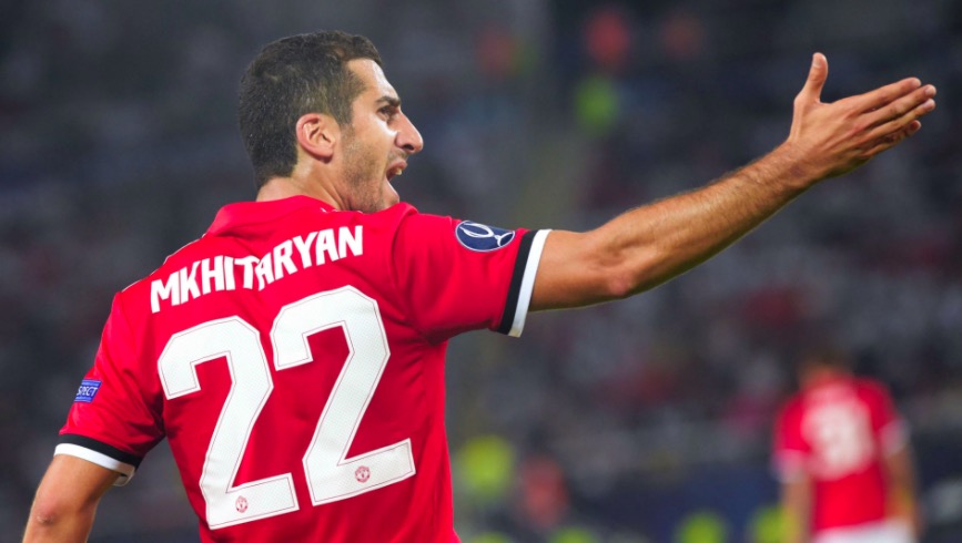 曼联主帅穆里尼奥:姆希塔良首发是因为上场踢得好