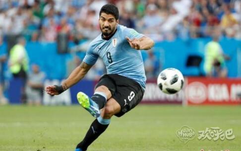 乌拉圭1-0沙特 苏亚雷斯百场里程碑破门助球队出线