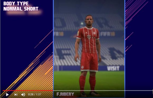 Fifa18 每日大盘点 悉数fifa18里面各式各样的模型 欢呼吧